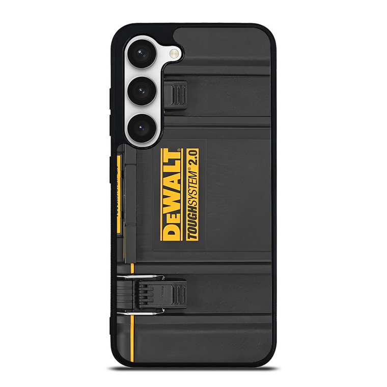 DEWALT TOOL BOX LOGO ICON TOUGH SYSTEM Samsung Galaxy S23 Case Cover