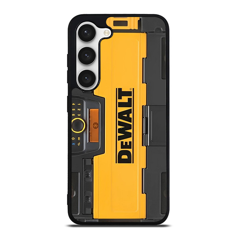 DEWALT TOOL LOGO ICON BLUETOOTH RADIO Samsung Galaxy S23 Case Cover