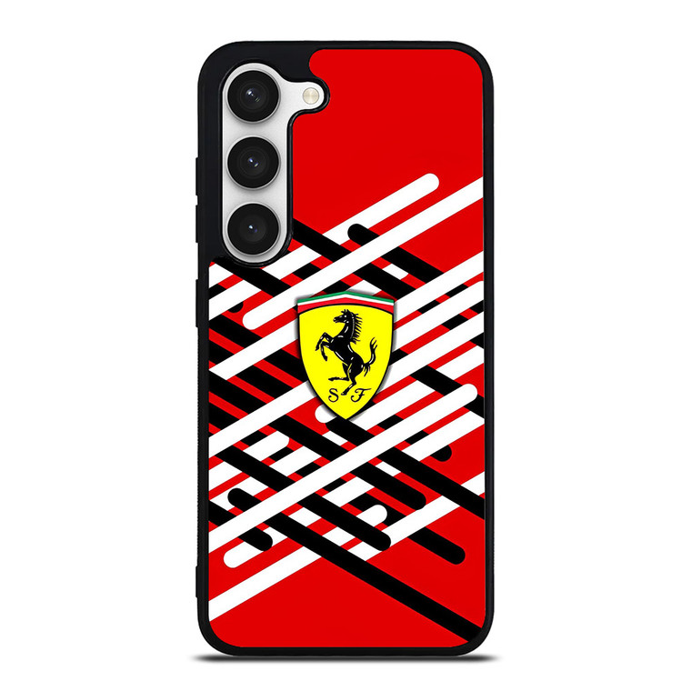 FERRARI RED LOGO NEW Samsung Galaxy S23 Case Cover