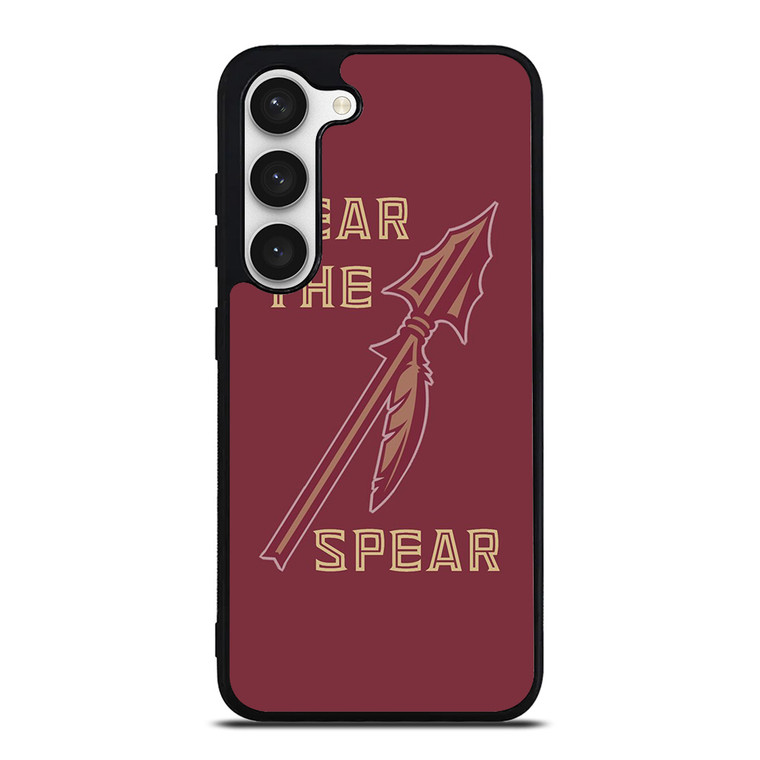 FLORIDA STATES UNIVERSITY FSU SEMINOLES LOGO FEAR THE SPEAR Samsung Galaxy S23 Case Cover
