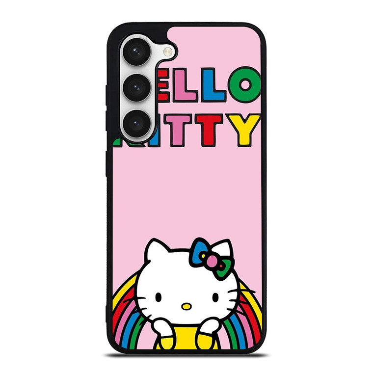 HELLO KITTY RAINBOW Samsung Galaxy S23 Case Cover