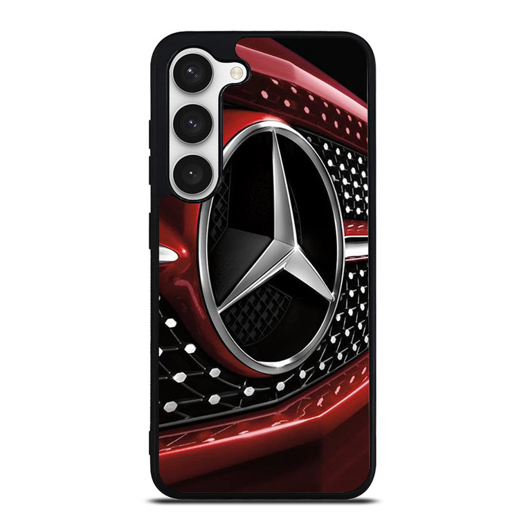 MERCEDES BENZ LOGO RED ICON Samsung Galaxy S23 Case Cover
