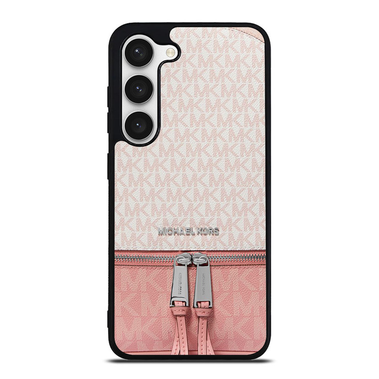 MICHAEL KORS MK LOGO BACKPACK PINK BAG Samsung Galaxy S23 Case Cover