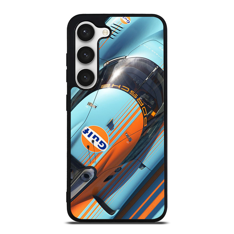 PORSCHE GULF RACING CAR LOGO Samsung Galaxy S23 Case Cover