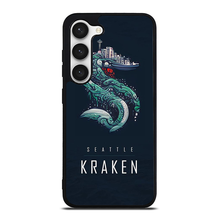 SEATTLE KRAKEN HOCKEY TEAM LOGO Samsung Galaxy S23 Case Cover