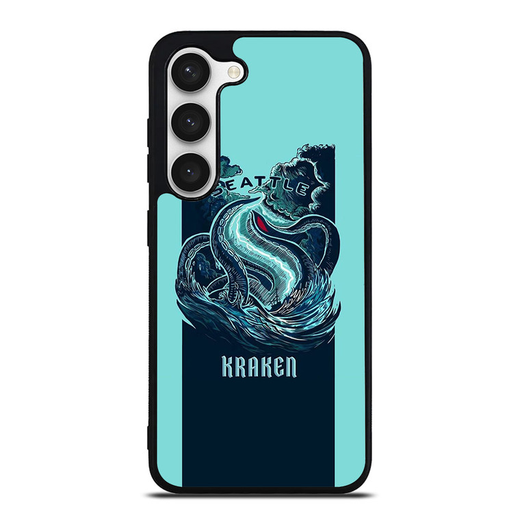 SEATTLE KRAKEN LOGO HOCKEY ICON Samsung Galaxy S23 Case Cover