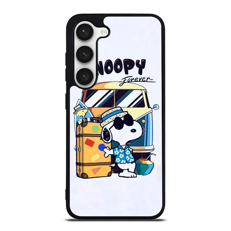 SNOOPY THE PEANUTS CHARLIE BROWN CARTOON FOREVER Samsung Galaxy S23 Case Cover