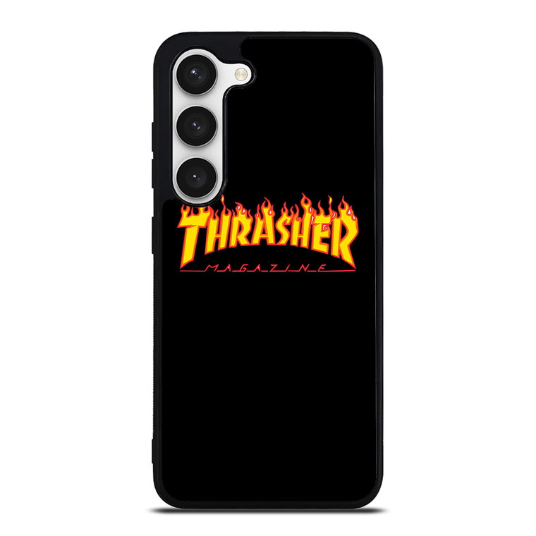 THRASHER LOGO SKATEBOARD MAGAZINE Samsung Galaxy S23 Case Cover