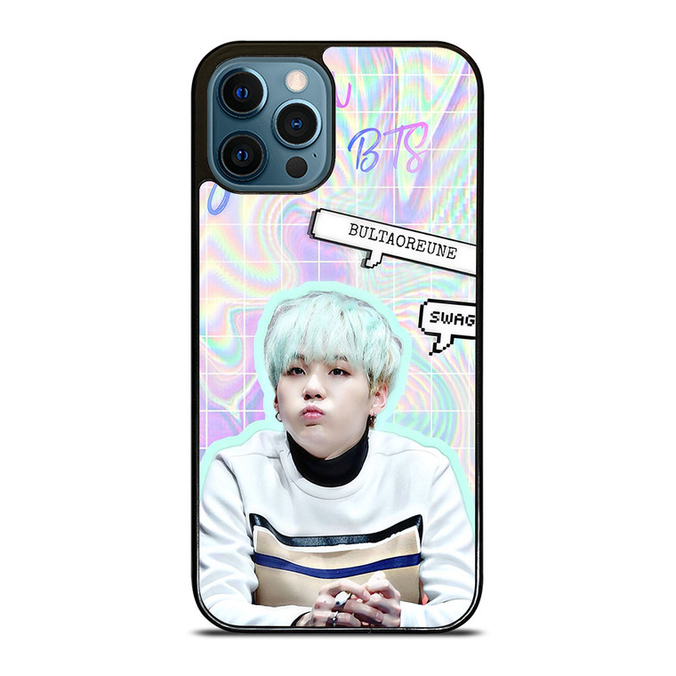 BTS SUGA CUTE iPhone 12 Pro Max Case Cover