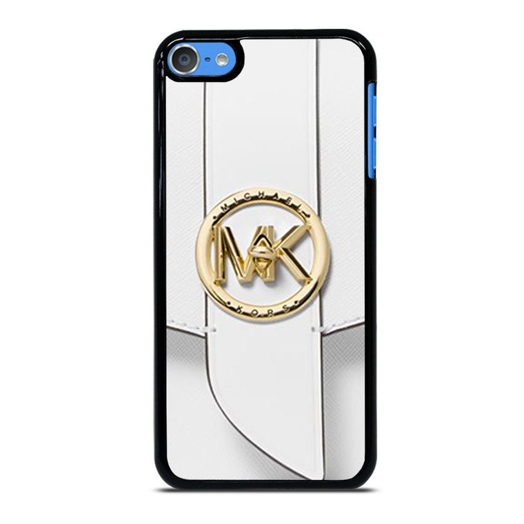 MICHAEL KORS LOGO MK WHITE HAND BAG EMBLEM iPod Touch 7 Case