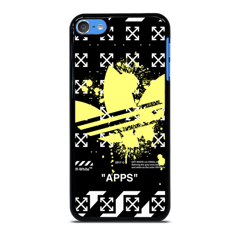 OFF WHITE X ADIDAS YELLOW iPod Touch 7 Case