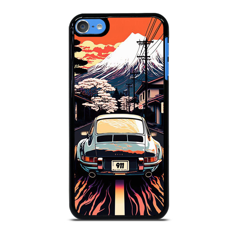 PORSCHE CAR 911 RACING CAR PAINTING iPod Touch 7 Case