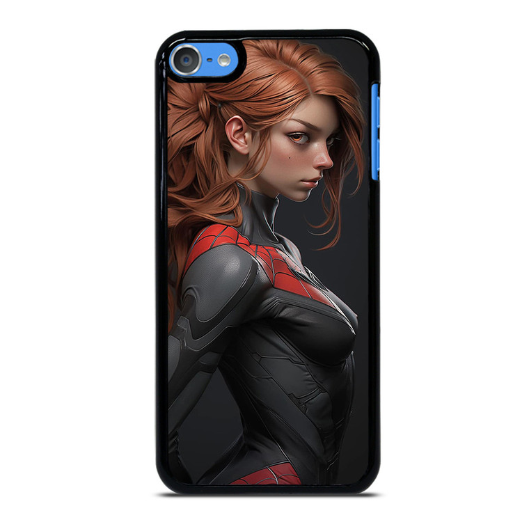 SEXY CARTOON SPIDER GIRL MARVEL COMICS iPod Touch 7 Case