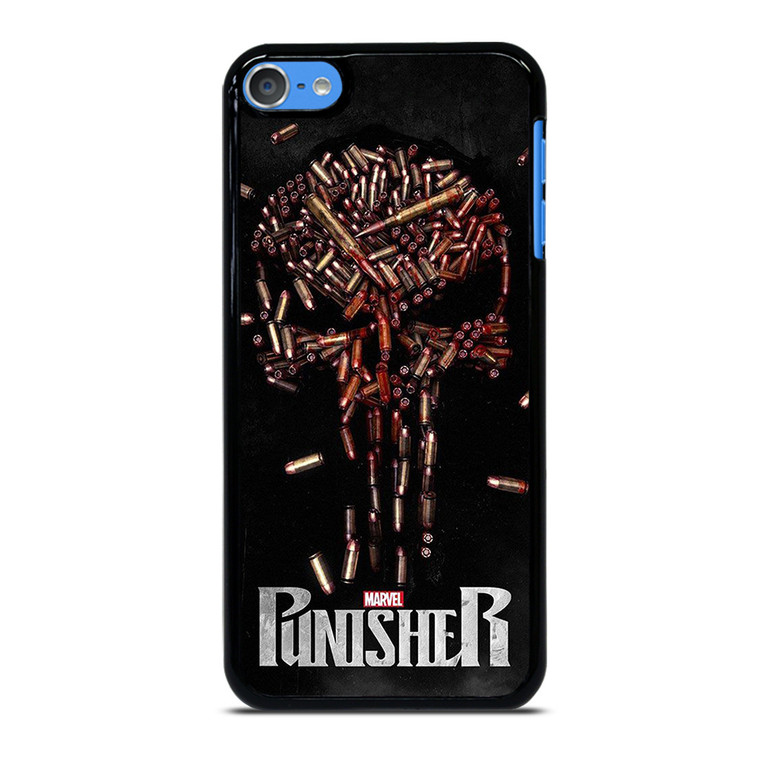 THE PUNISHER SKULL BULLET LOGO FRANK CASTLE MARVEL iPod Touch 7 Case