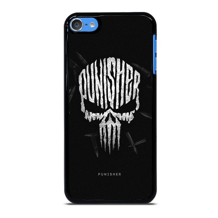 THE PUNISHER SKULL LOGO FRANK CASTLE MARVEL iPod Touch 7 Case
