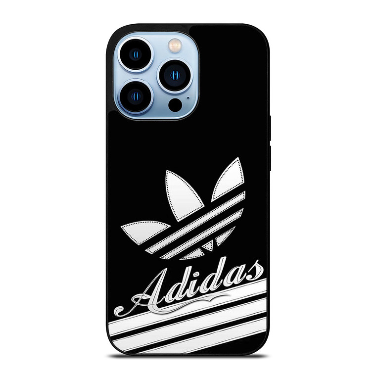 ADIDAS LOGO BLACK RETRO iPhone 13 Pro Max Case Cover