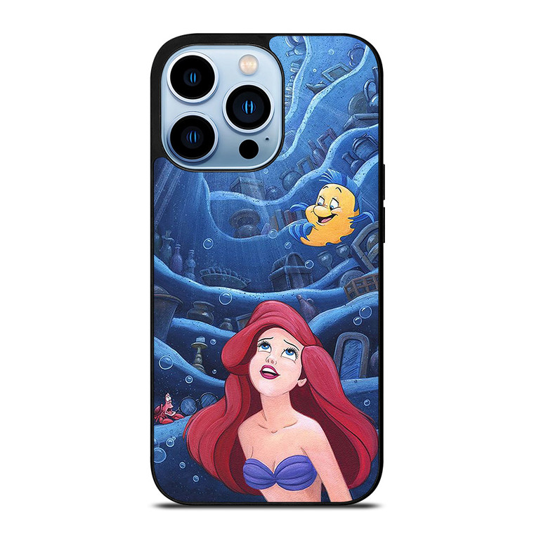 ARIEL THE LITTLE MERMAID CLASSIC DISNEY CARTOON iPhone 13 Pro Max Case Cover