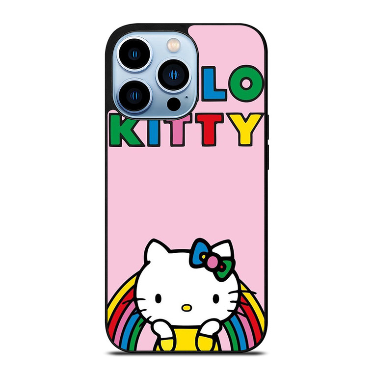 HELLO KITTY RAINBOW iPhone 13 Pro Max Case Cover