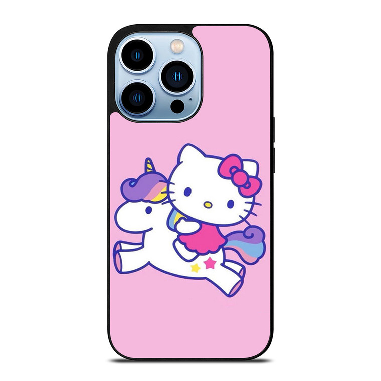 HELLO KITTY UNICORN iPhone 13 Pro Max Case Cover
