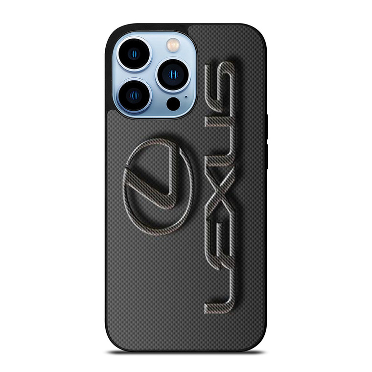 LEXUS CAR LOGO CARBON iPhone 13 Pro Max Case Cover