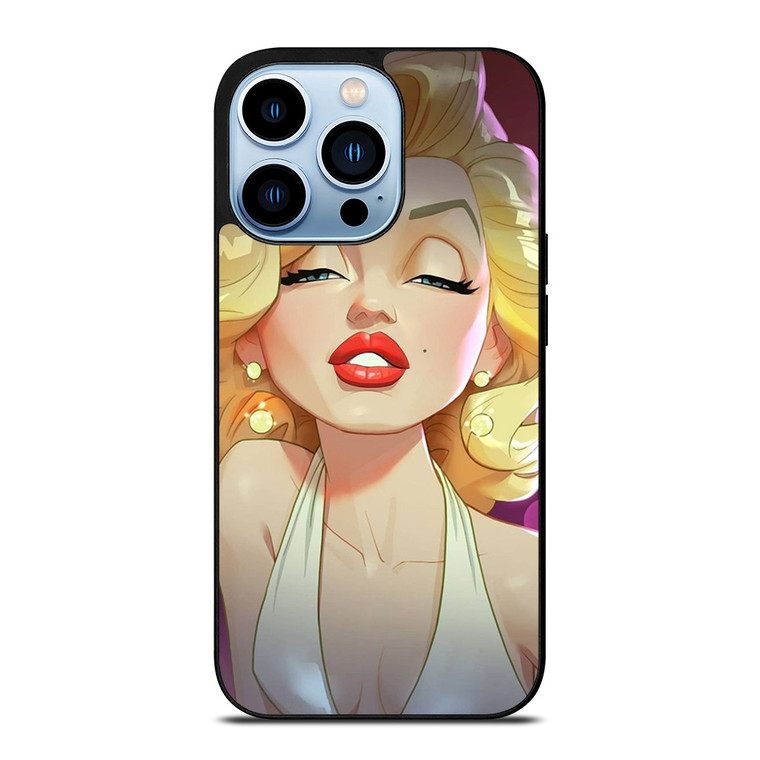 MARILYN MONROE SEXY CARTOON iPhone 13 Pro Max Case Cover