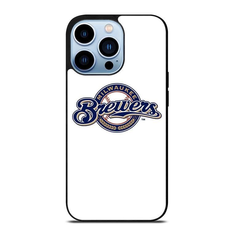 MILWAUKEE BREWERS LOGO BASEBALL TEAM ICON iPhone 13 Pro Max Case Cover