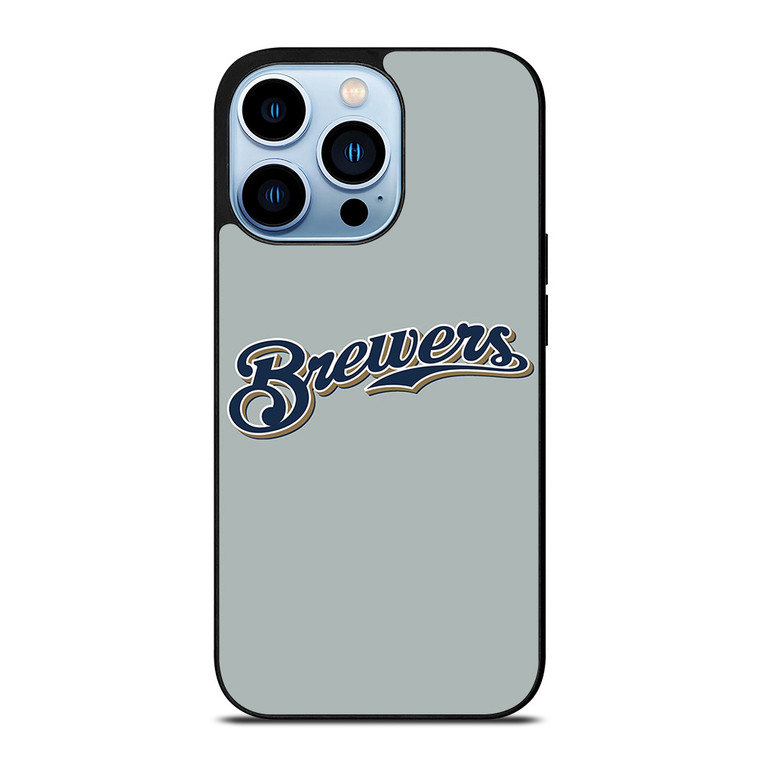 MILWAUKEE BREWERS LOGO BASEBALL TEAM iPhone 13 Pro Max Case Cover