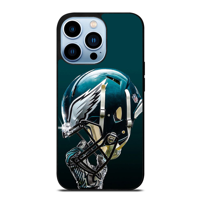 PHILADELPHIA EAGLES LOGO FOOTBALL HELMET ICON iPhone 13 Pro Max Case Cover