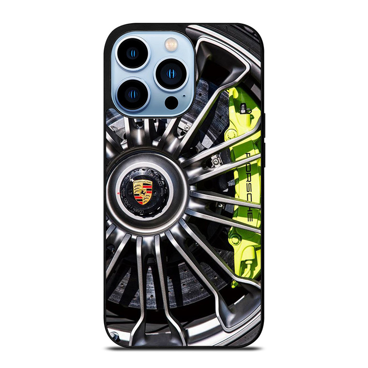 PORSCHE CAR ICON WHEEL LOGO iPhone 13 Pro Max Case Cover