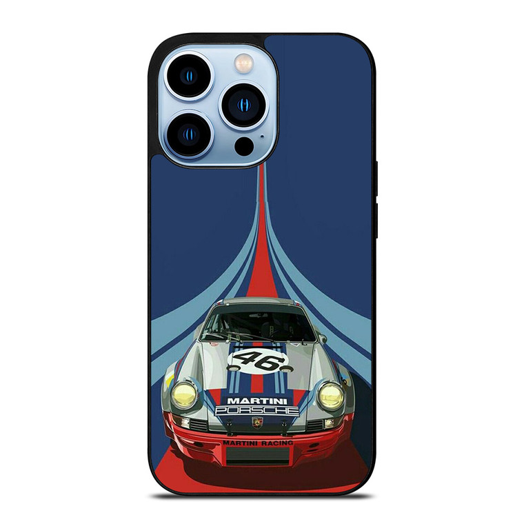 PORSCHE MARTINI RACING CAR LOGO 46 iPhone 13 Pro Max Case Cover