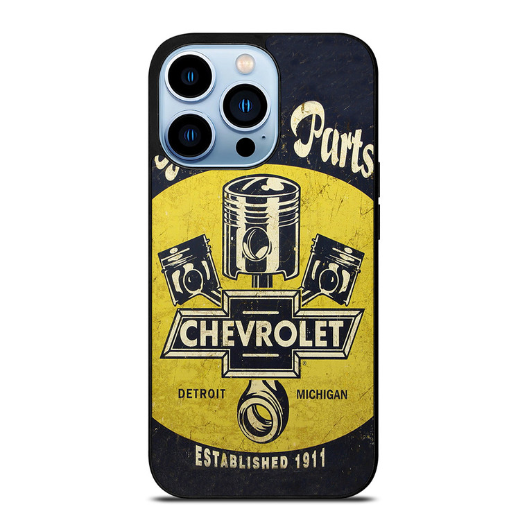 RETRO POSTER CHEVY CHEVROLET iPhone 13 Pro Max Case Cover