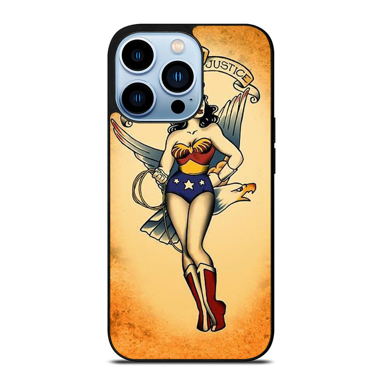 SAILOR JERRY TATTOO WONDER WOMAN iPhone 13 Pro Max Case Cover