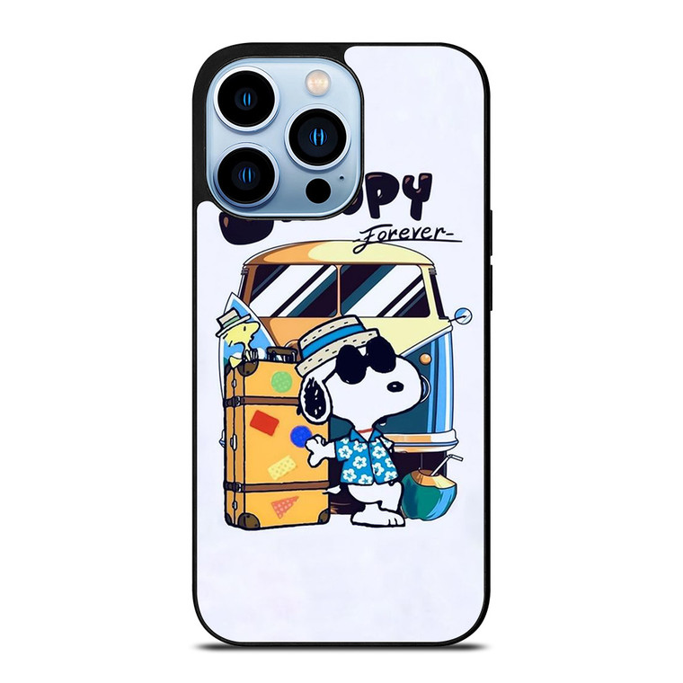 SNOOPY THE PEANUTS CHARLIE BROWN CARTOON FOREVER iPhone 13 Pro Max Case Cover