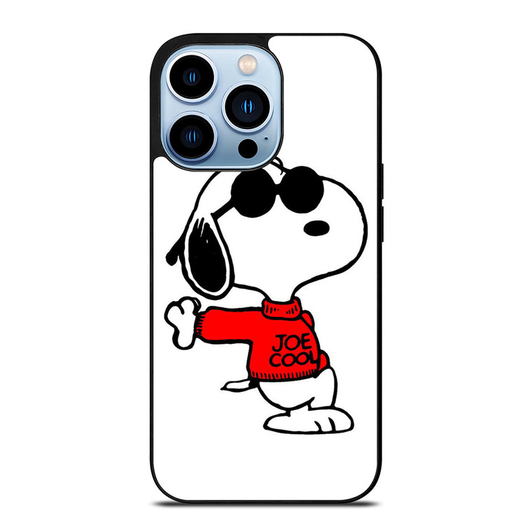 SNOOPY THE PEANUTS CHARLIE BROWN JOE COOL iPhone 13 Pro Max Case Cover