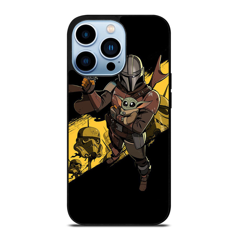 THE MANDALORIAN BABY YODA STAR WARS iPhone 13 Pro Max Case Cover