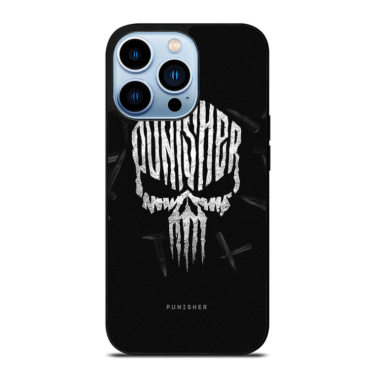 THE PUNISHER SKULL LOGO FRANK CASTLE MARVEL iPhone 13 Pro Max Case Cover