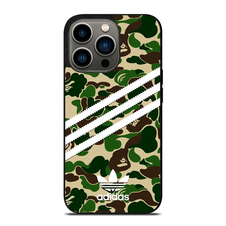 ADIDAS ORIGINALS STRIPES CAMO iPhone 13 Pro Case Cover