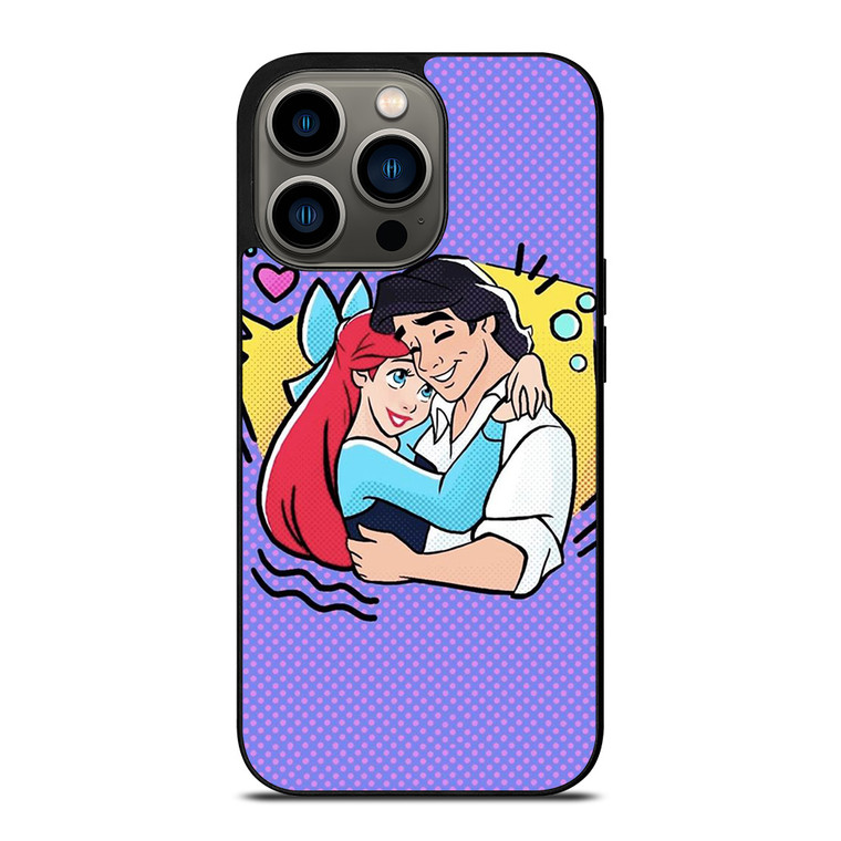 ARIEL AND ERICK THE LITTLE MERMAID CARTOON DISNEY iPhone 13 Pro Case Cover