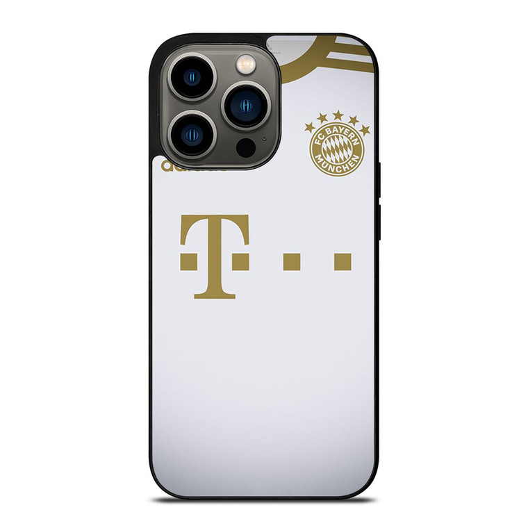 BAYERN MUNCHEN LOGO AWAY JERSEY FOOTBALL iPhone 13 Pro Case Cover BAYERN MUNCHEN LOGO AWAY JERSEY FOOTBALL iPhone 13 Pro Case Cover