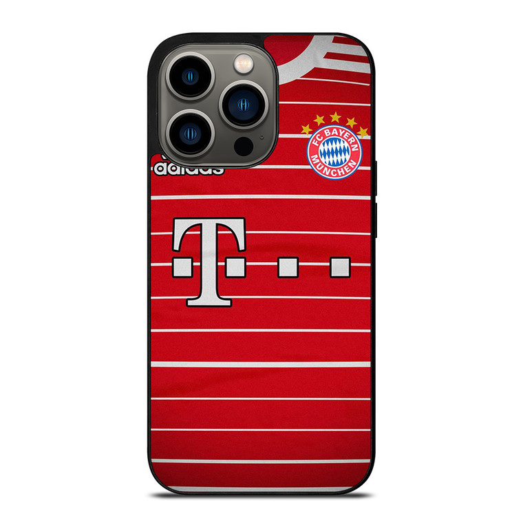 BAYERN MUNCHEN LOGO JERSEY MUNICH FOOTBALL iPhone 13 Pro Case Cover