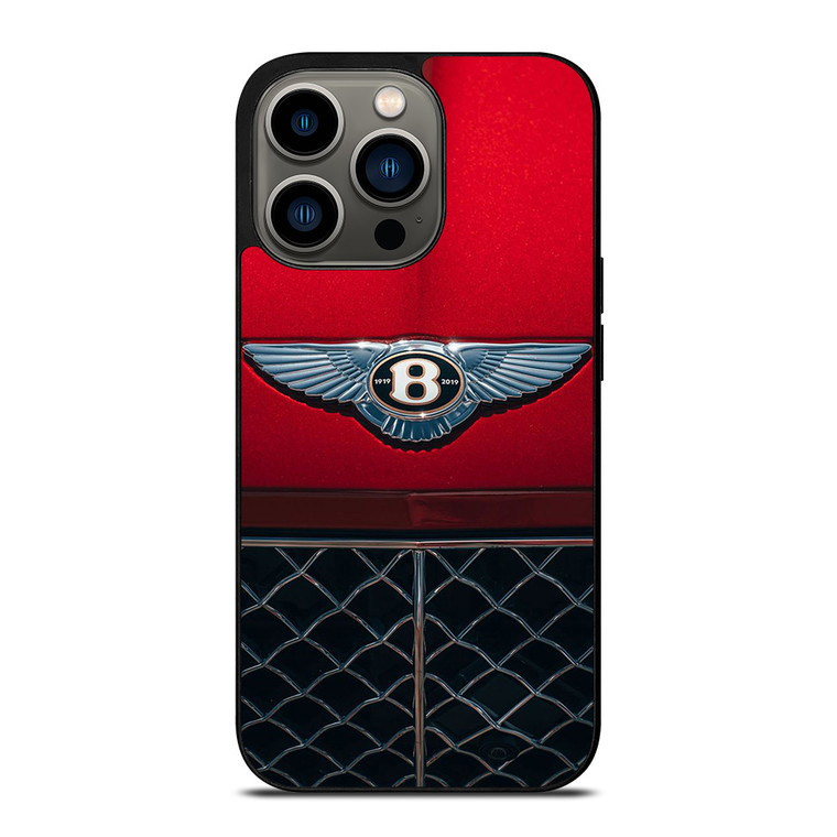 BENTLEY LOGO CAR ICON RED iPhone 13 Pro Case Cover
