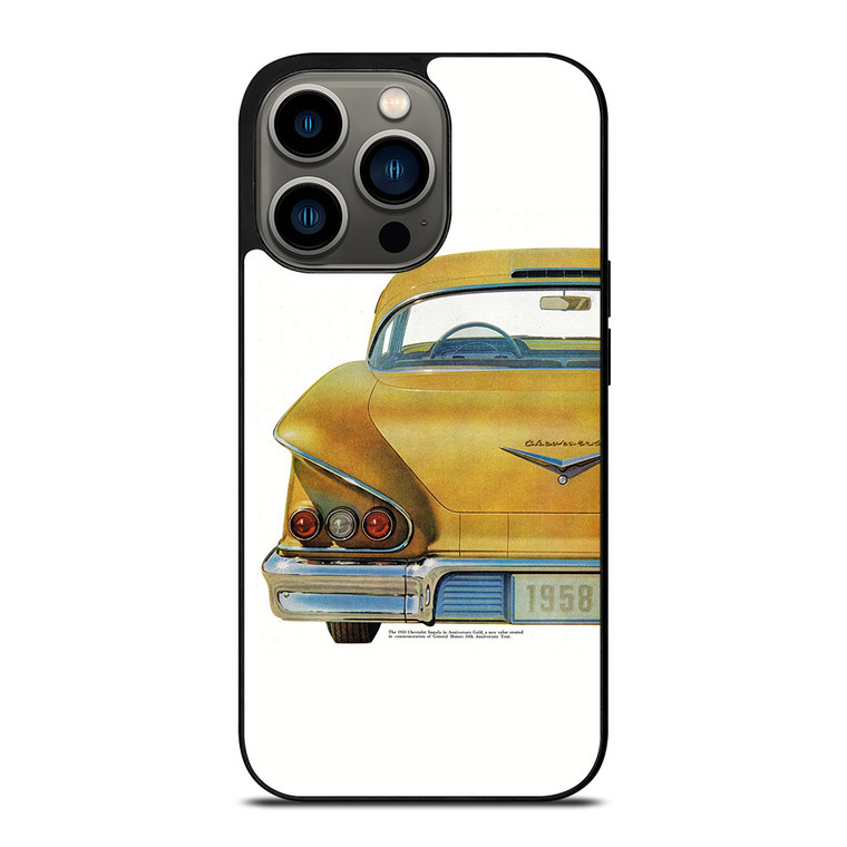 CHEVY CHEVROLET RETRO POSTER iPhone 13 Pro Case Cover