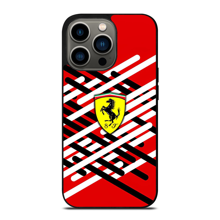 FERRARI RED LOGO NEW iPhone 13 Pro Case Cover