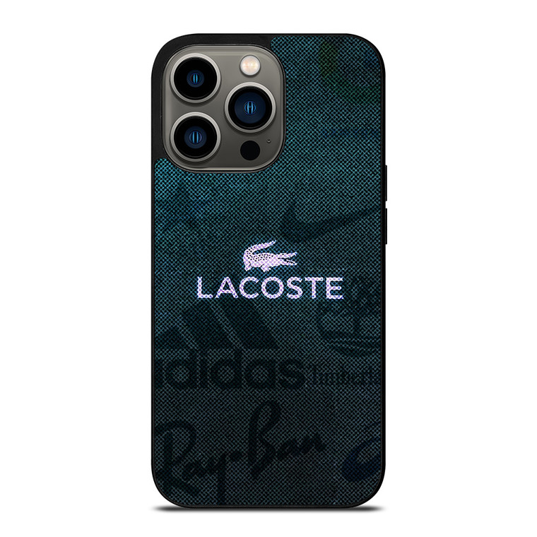 LACOSTE ADIDAS NIKE LOGO iPhone 13 Pro Case Cover