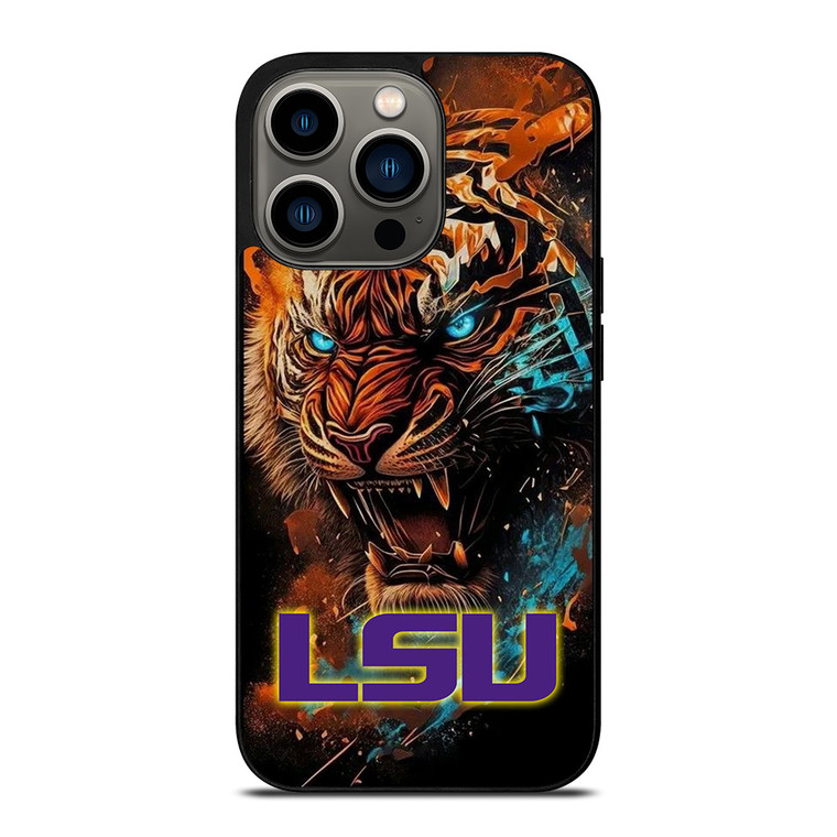 LSU TIGERS ICON LOUISIANA STATE UNIVERSITY LOGO iPhone 13 Pro Case Cover