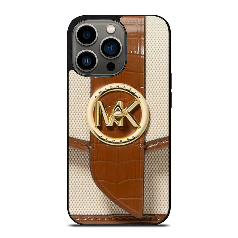 MICHAEL KORS LOGO MK HAND BAG EMBLEM iPhone 13 Pro Case Cover