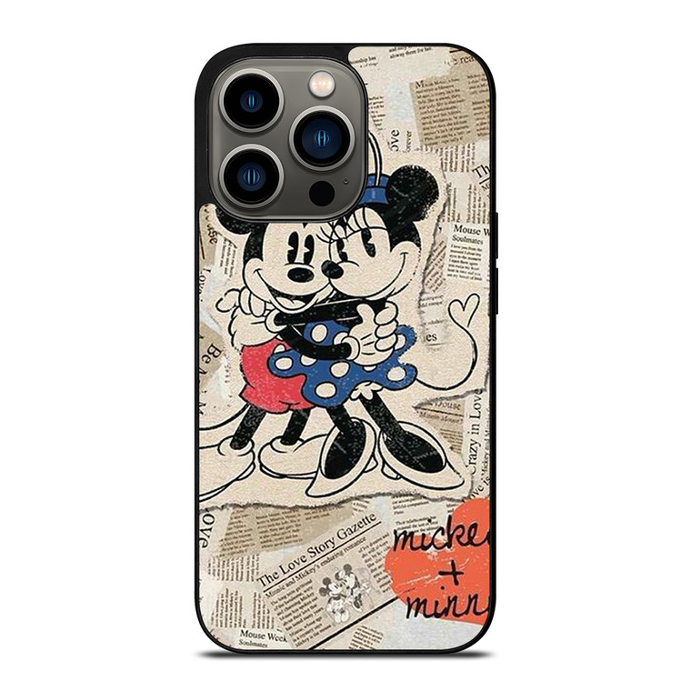 MICKEY MINNIE MOUSE RETRO DISNEY iPhone 13 Pro Case Cover