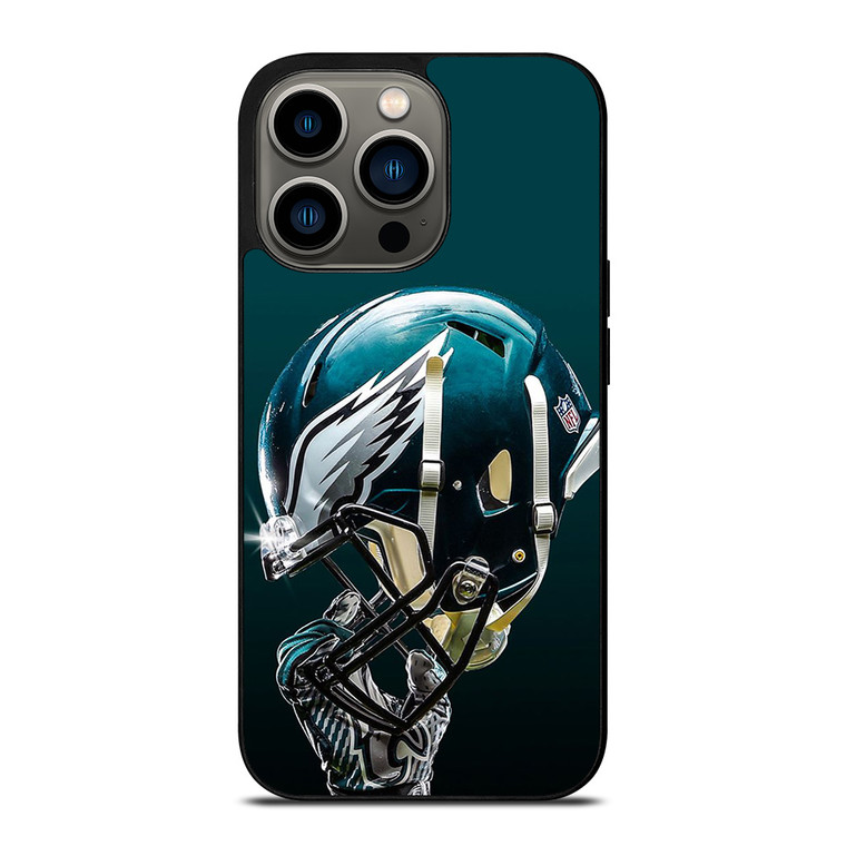 PHILADELPHIA EAGLES LOGO FOOTBALL HELMET ICON iPhone 13 Pro Case Cover