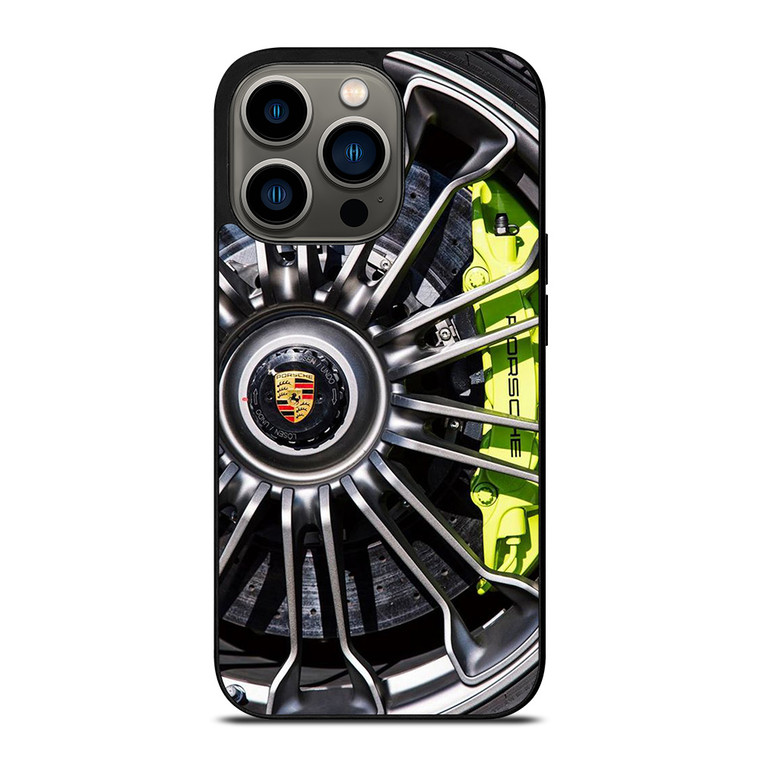 PORSCHE CAR ICON WHEEL LOGO iPhone 13 Pro Case Cover