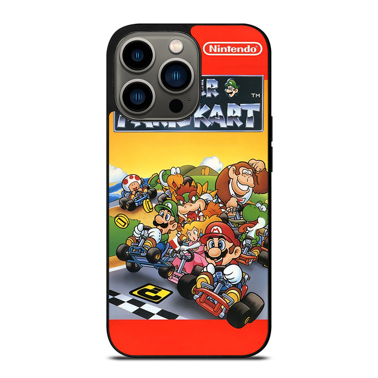 SUPER MARIO KART BROSS GAMES NINTENDO POSTER iPhone 13 Pro Case Cover